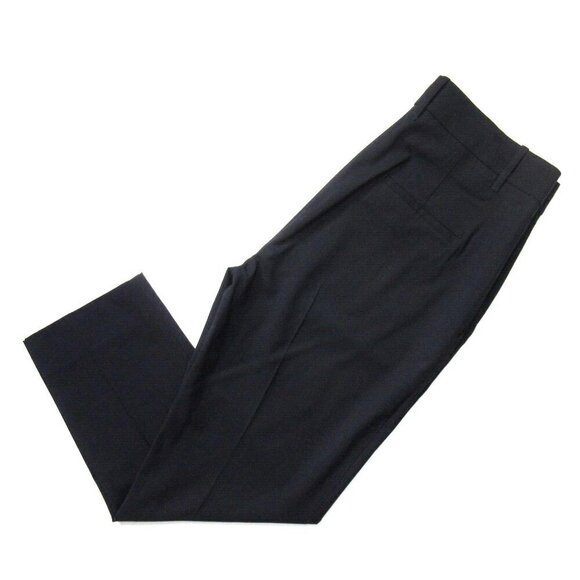 NWT Vince Tapered Crop Trousers in Coastal Blue Stretch Wool Ankle Pants 12 $335 - Picture 5 of 5